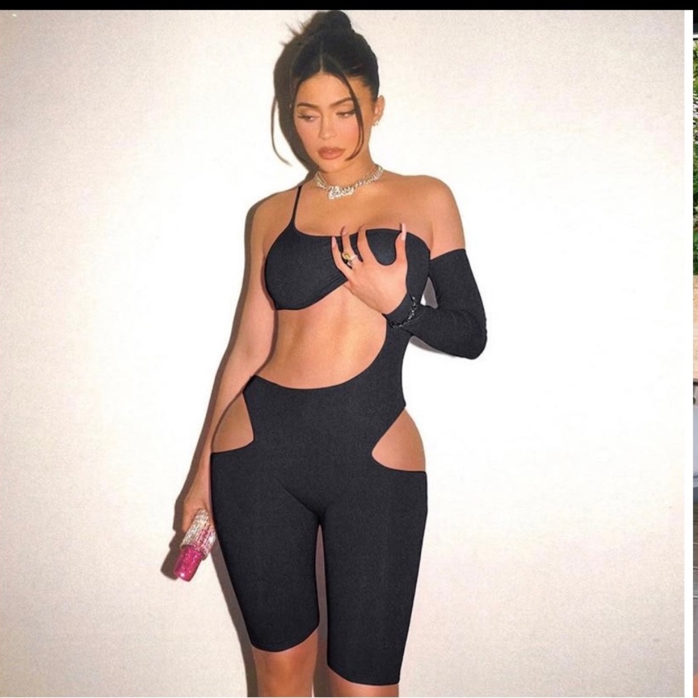 Sexy cut out romper
